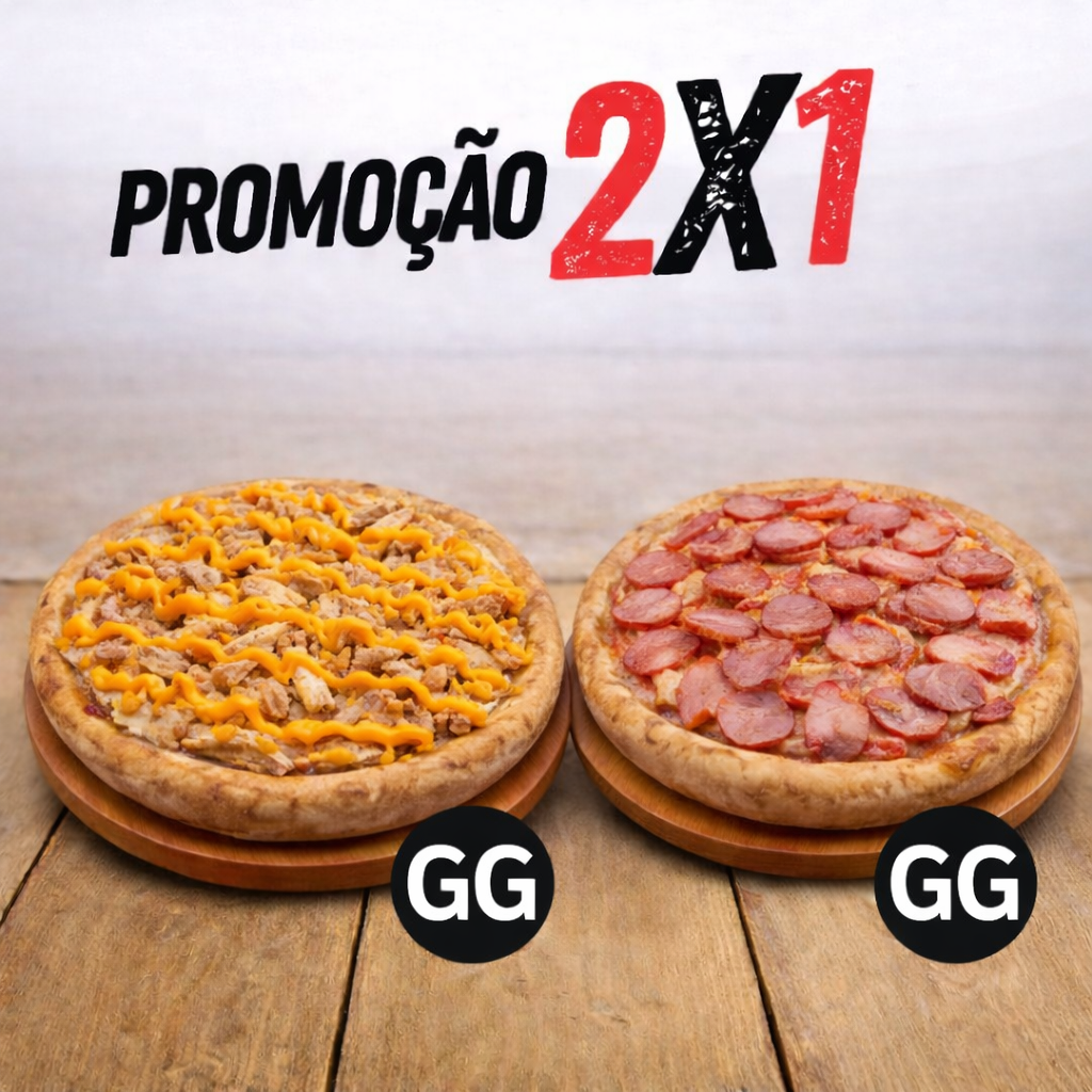 Combo 2 Pizzas PP + Refrigerante 2L